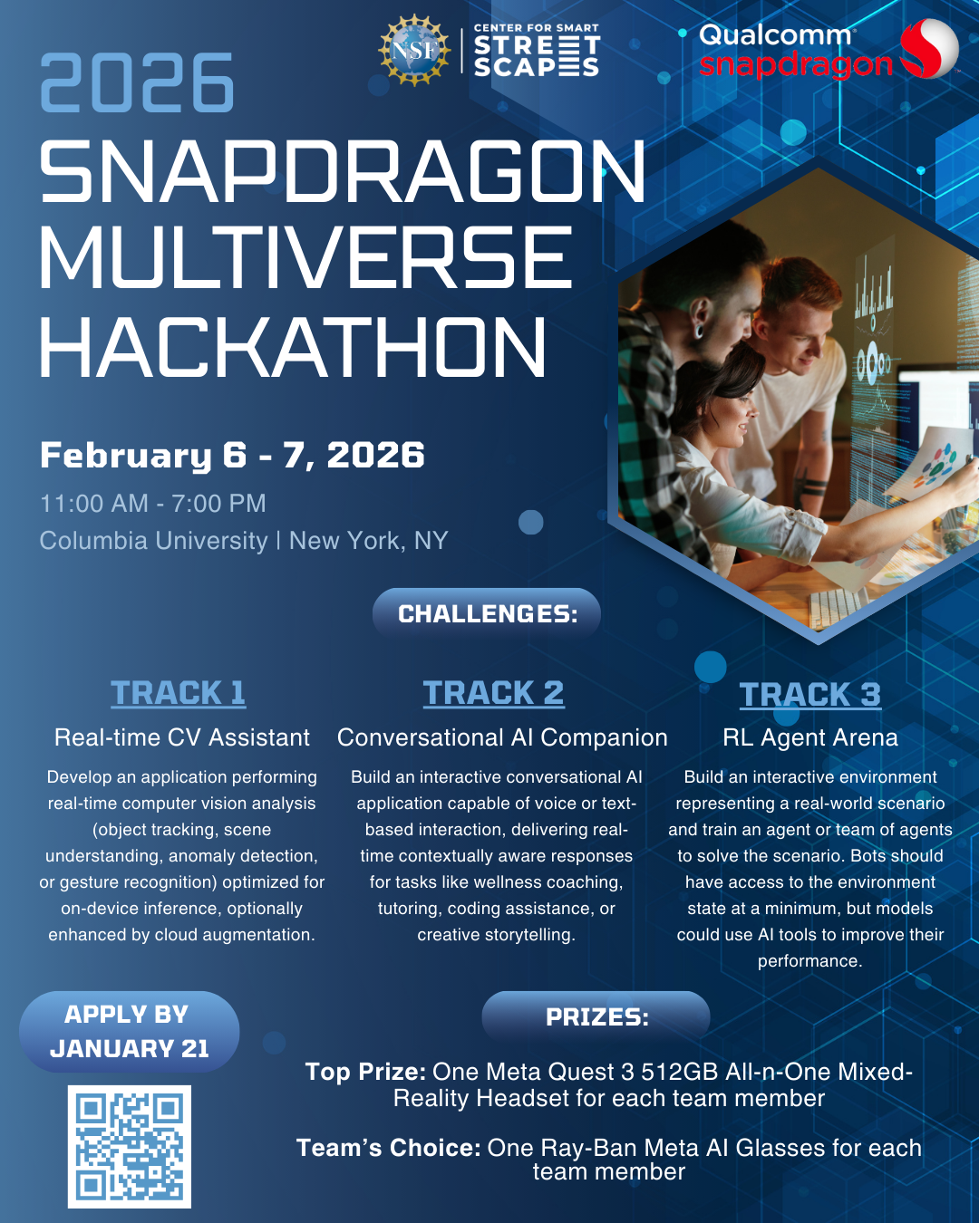 Snapdragon Multiverse Hackathon - Center for Smart Streetscapes
